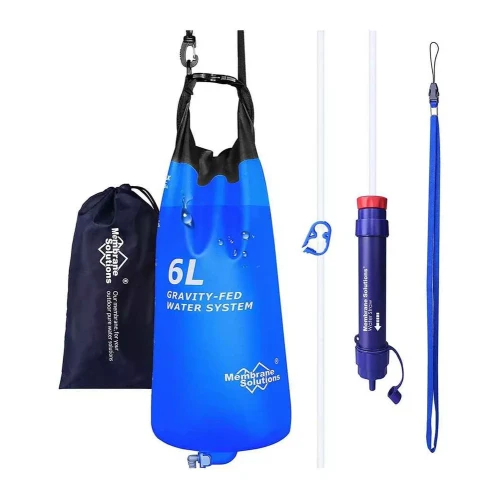 Przejdź do produktu Zestaw grawitacyjny 6L [Membrane Solutions] z filtrem STRAW II