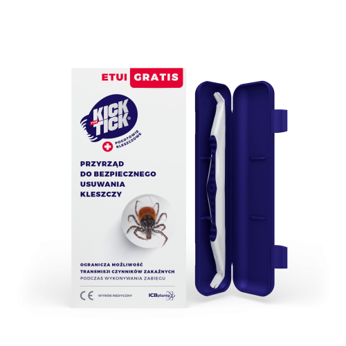 Przejdź do produktu KICK THE TICK przyrząd do bezpiecznego usuwania kleszczy [ICB pharma]